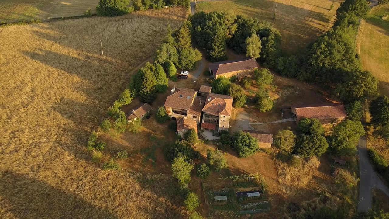 Grande Maison De Caractere En Pierres -Superbe Vue Saint-Cirgues  Zewnętrze zdjęcie